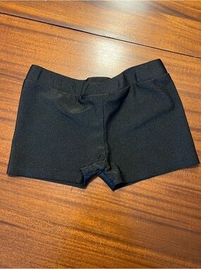 Kids iEFiEL Black Stretch Dance/Activewear Shorts